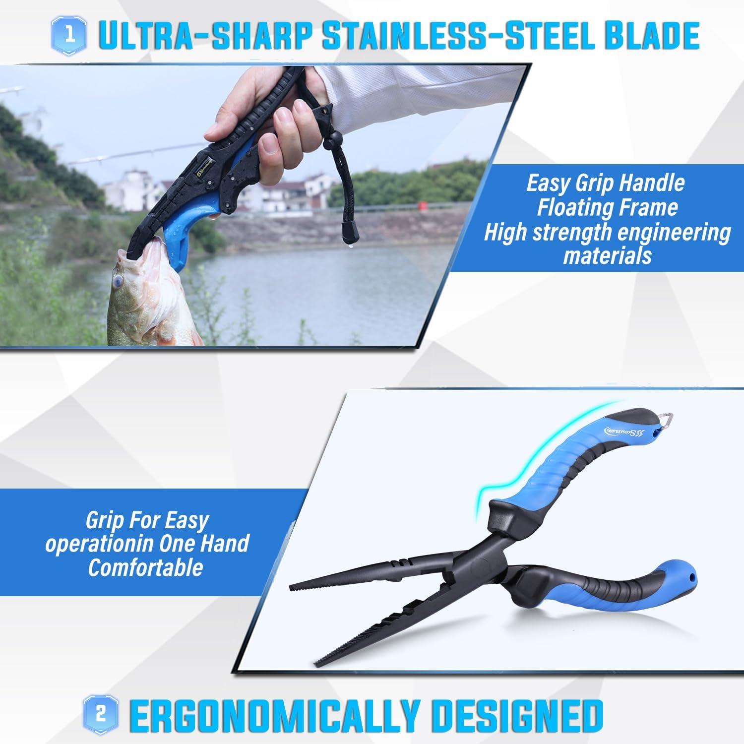 image:imageSougayilang Fishing Rod and Reel Combos Carbon Fiber Telescopic Fishing Pole with Smooth Reel Combo Saltwater Freshwater Kit18m591ft
