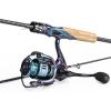 image:imageSouagyilang Chameleon Paint Spinning Fishing Rod Reel Combos2Section 59Ft Light Weight Spinner Rod with Powerful Fishing Gear for Freshwater Saltwater Present for Anglers59ft