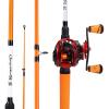 6ft Orange-Right Handed Casting Combo