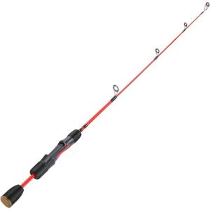 Sougayilang Ice Fishing Rod Reel Combo, 27″ Light/Medium Spinning Rods, EVA Handle Rod Set with Fishing Jigs Kit