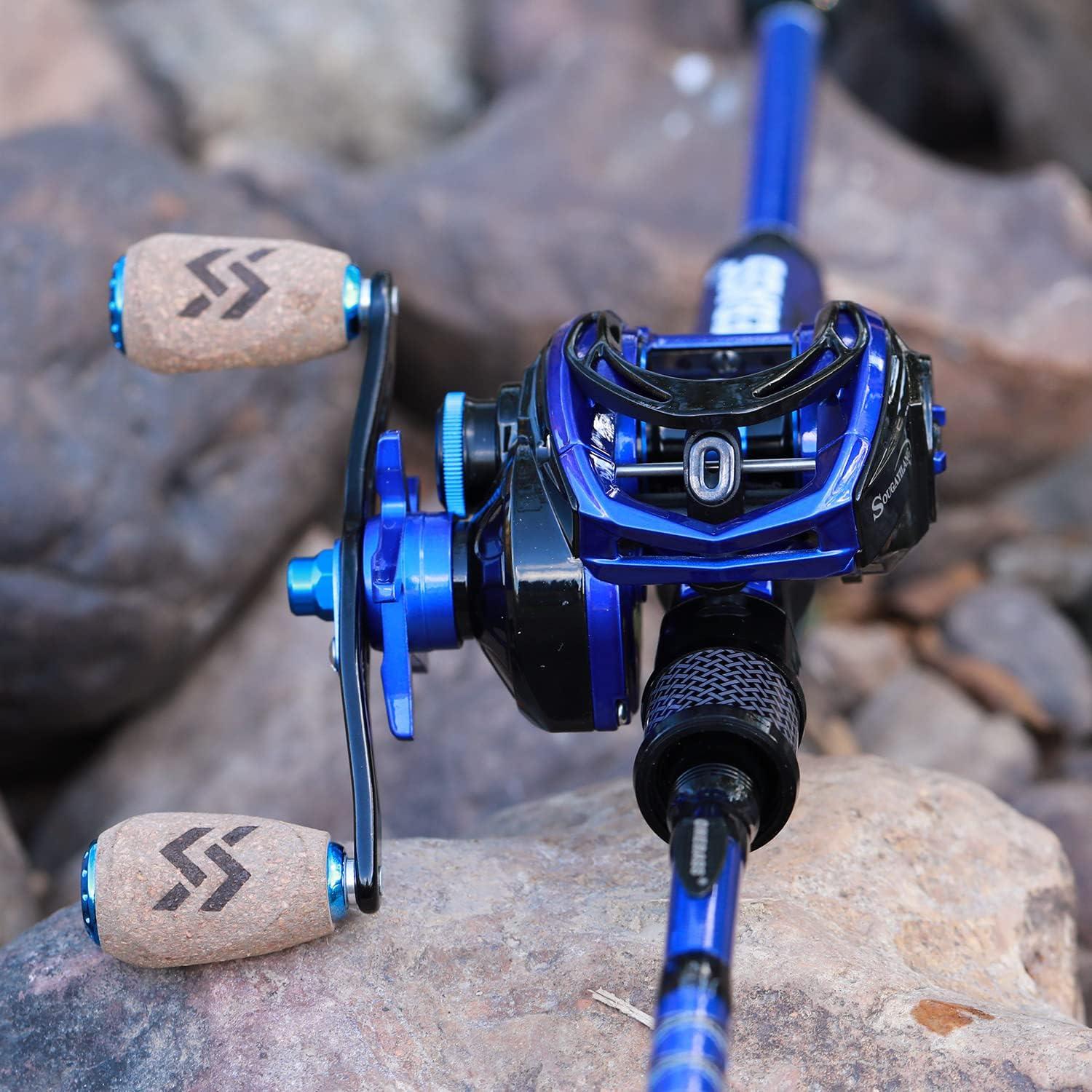 image:imageSougayilang Baitcasting Reel 701 Gear Ratio Super Smooth Power 9 1 Shielded Ball Bearings AntiCorrosion Baitcaster Reel Fishing ReelLeft Handed 731