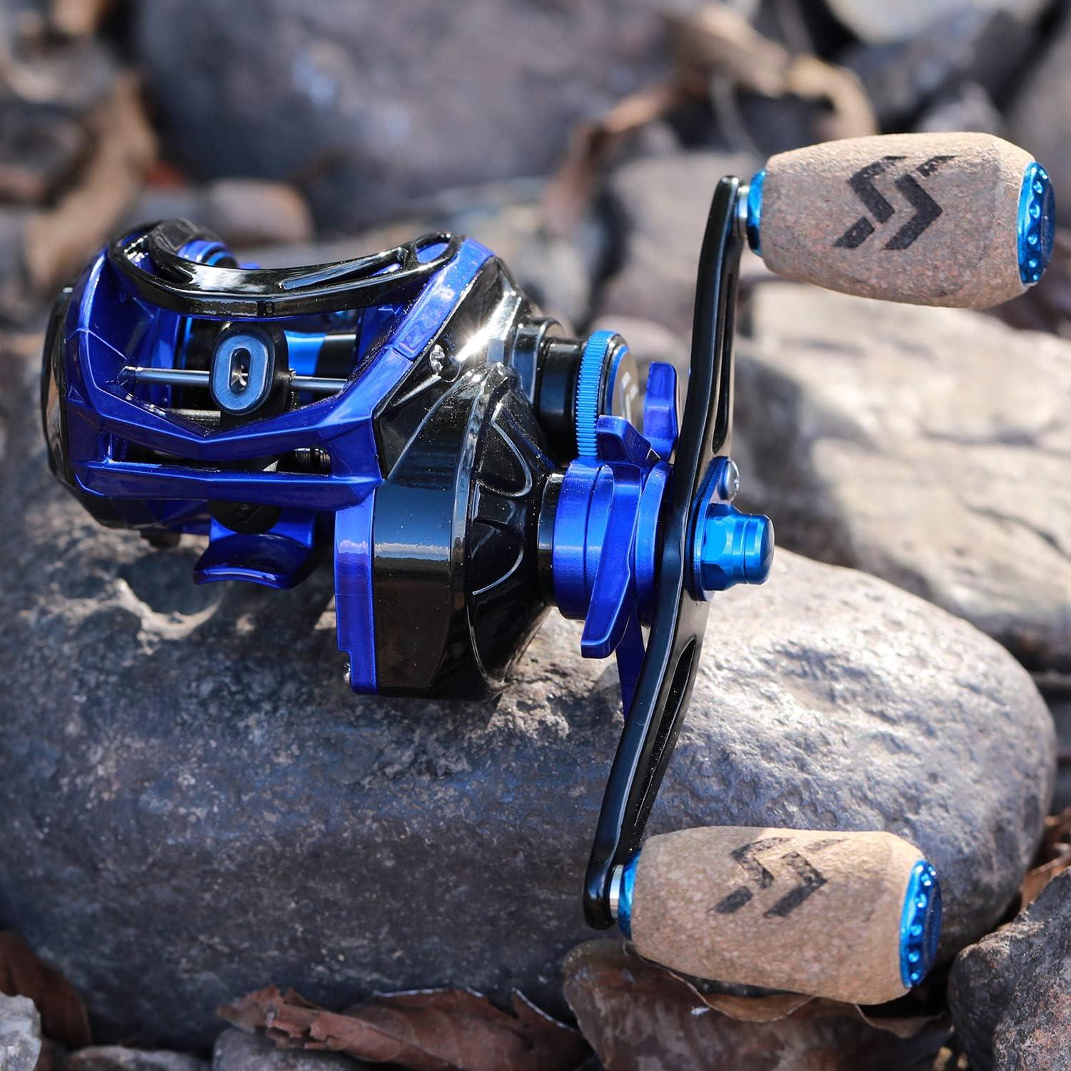 image:imageSougayilang Baitcasting Reel 701 Gear Ratio Super Smooth Power 9 1 Shielded Ball Bearings AntiCorrosion Baitcaster Reel Fishing ReelLeft Handed 731