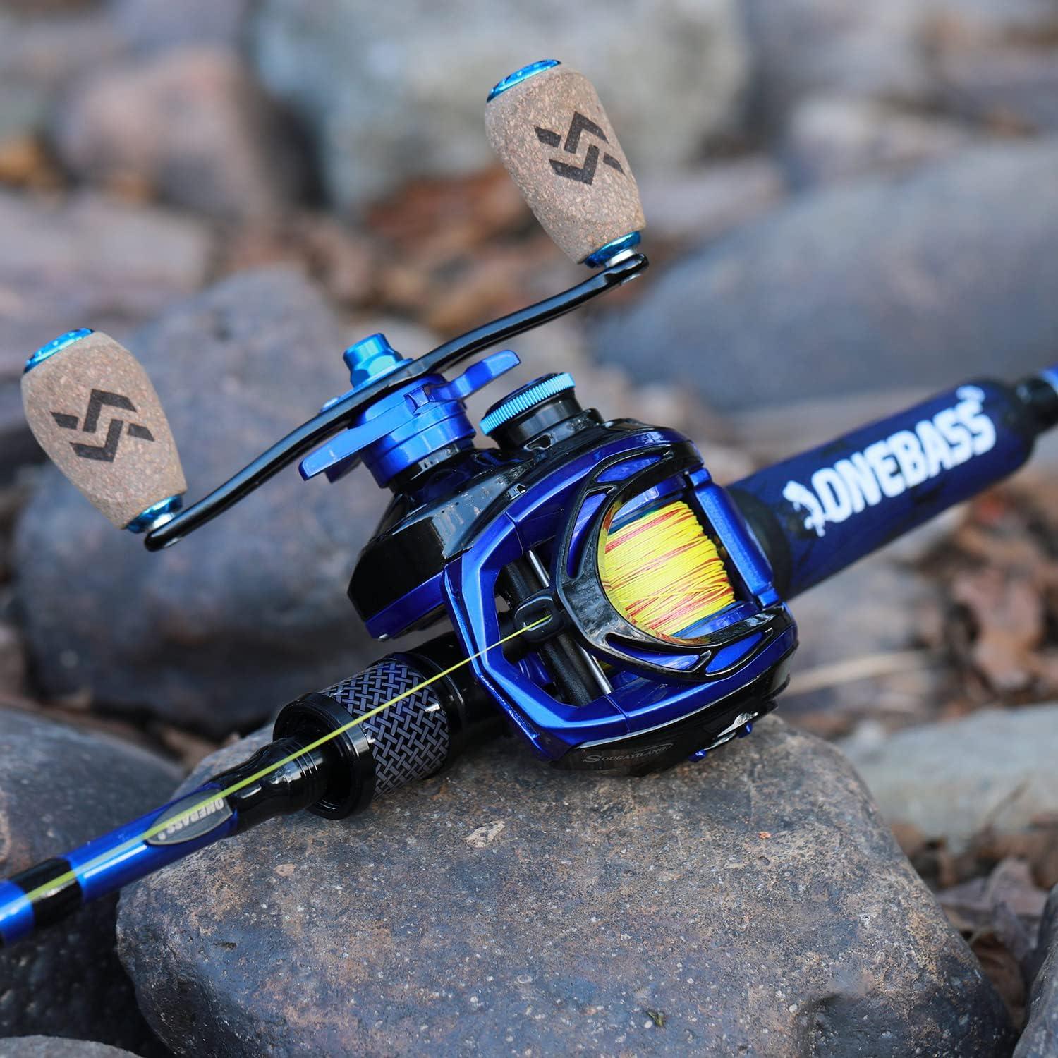 image:imageSougayilang Baitcasting Reel 701 Gear Ratio Super Smooth Power 9 1 Shielded Ball Bearings AntiCorrosion Baitcaster Reel Fishing ReelRight Handed 200size