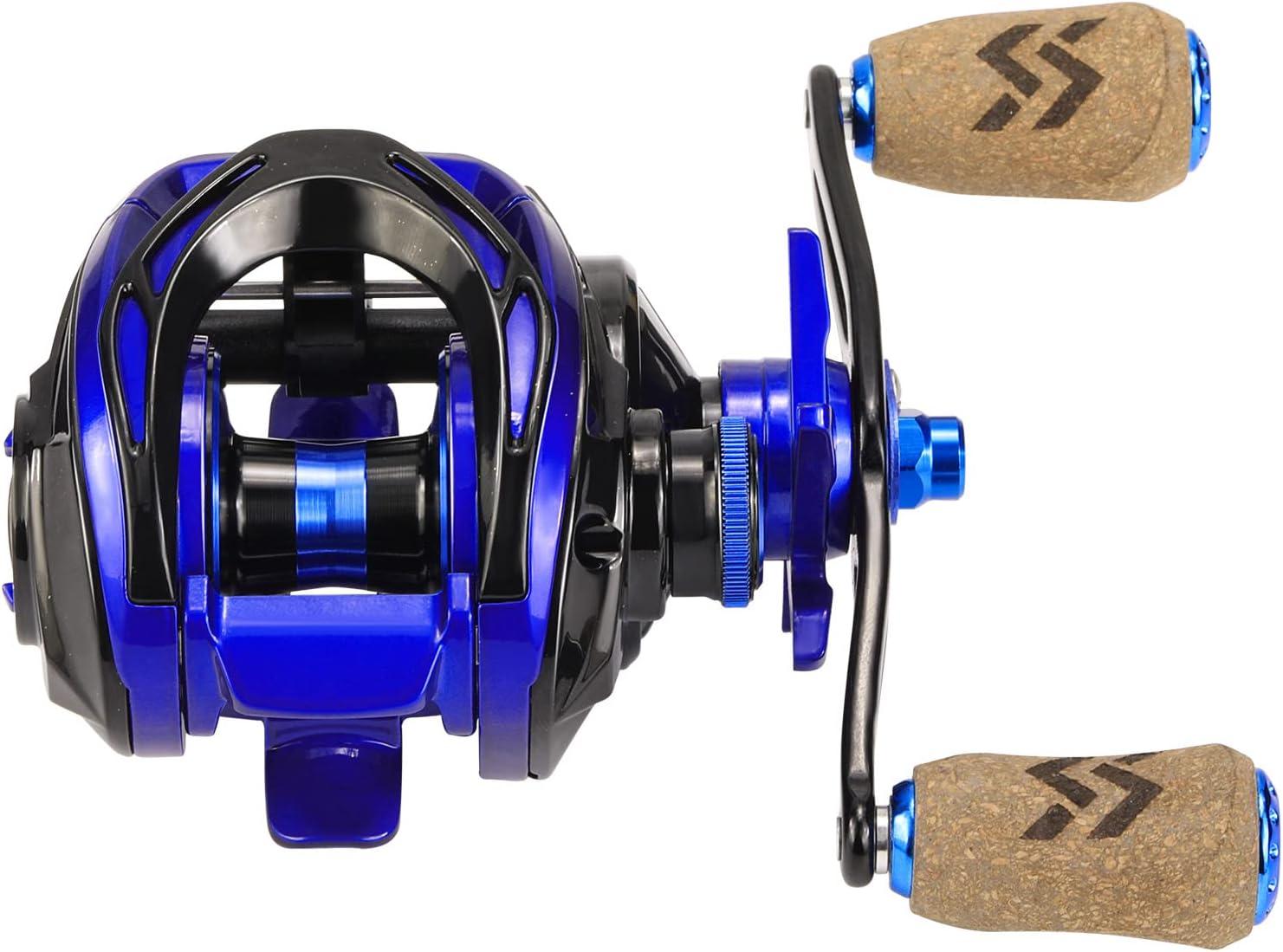image:imageSougayilang Baitcasting Reel 701 Gear Ratio Super Smooth Power 9 1 Shielded Ball Bearings AntiCorrosion Baitcaster Reel Fishing ReelRight Handed 200size