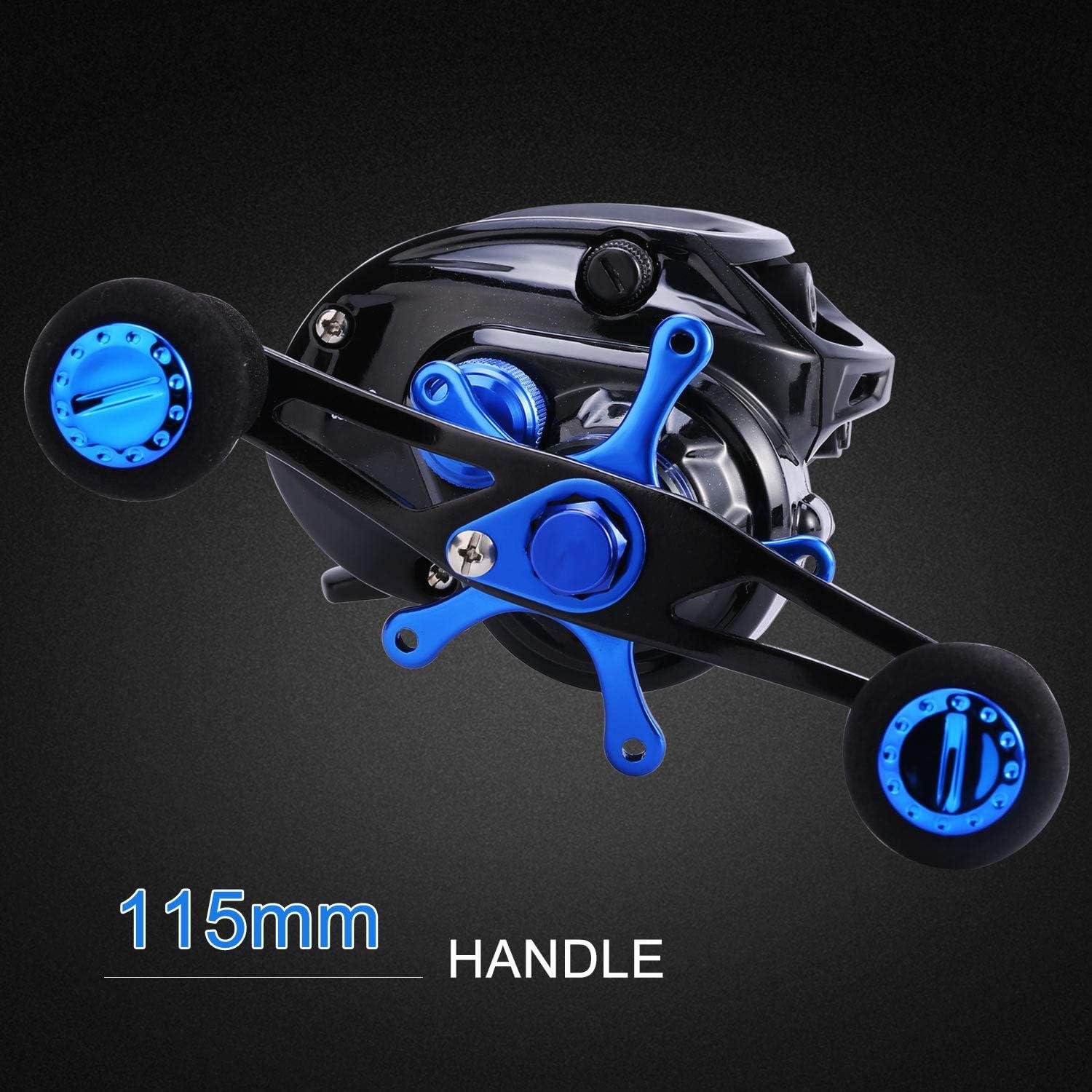 image:imageSougayilang Baitcasting Reel 701 Gear Ratio Super Smooth Power 9 1 Shielded Ball Bearings AntiCorrosion Baitcaster Reel Fishing ReelRight Handed 701