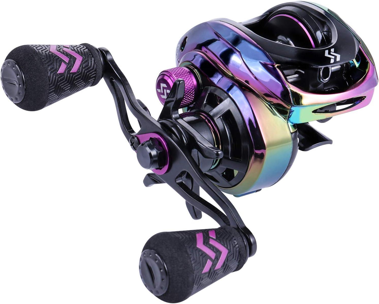 image:imageSougayilang Baitcasting Reels Colorful Fishing Reel 801731 Gear Ratios 91 BB Magnetic Braking SystemARight Handed