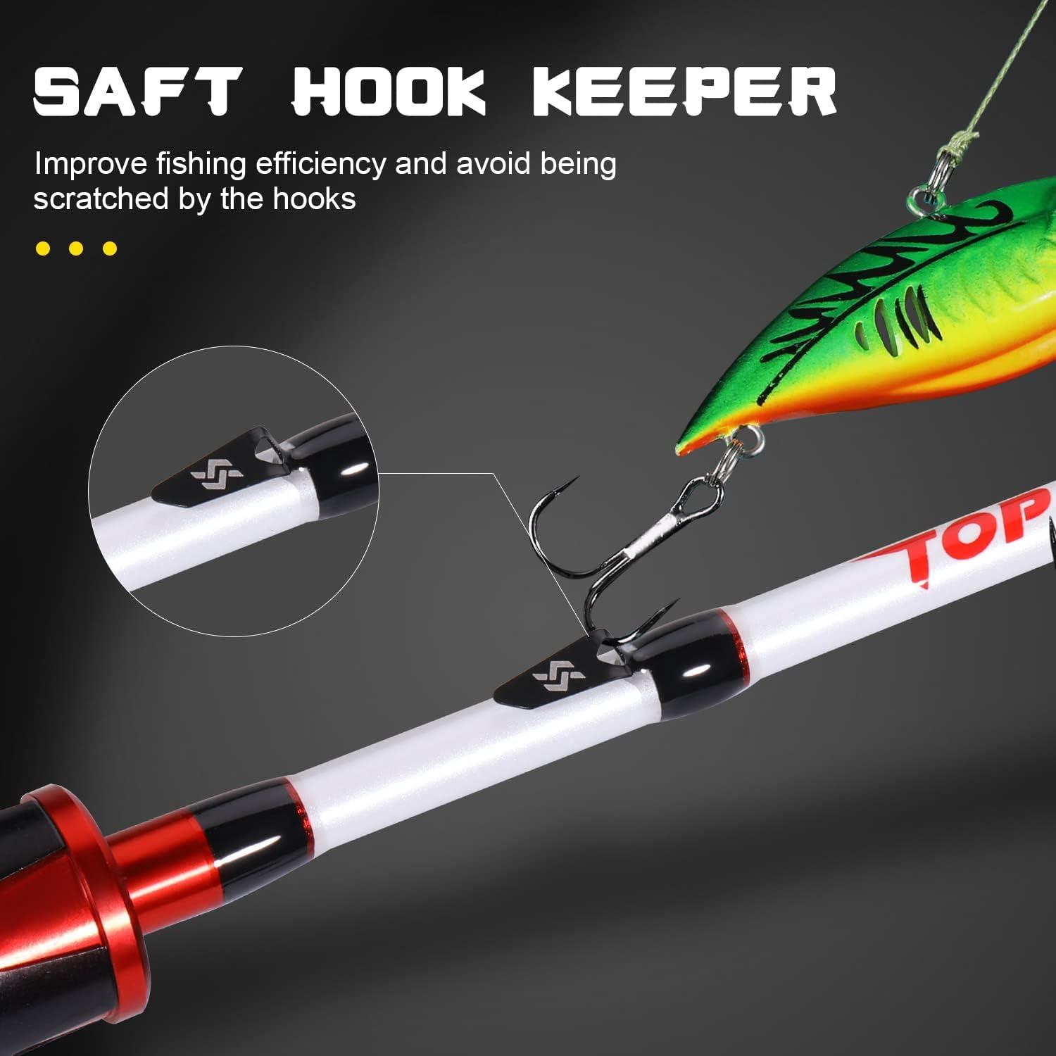 image:imageSougayilang Fishing Pole 2PC Fishing Rod with EVA Cork Handle GripPearl White