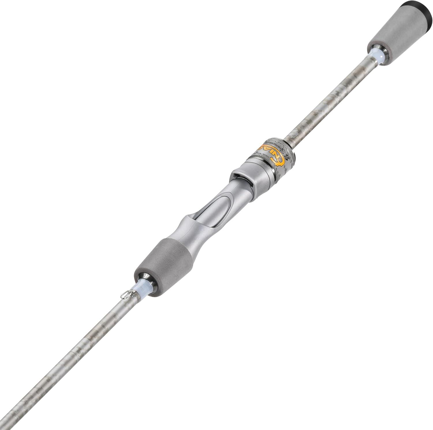 image:imageSougayilang Fishing Pole IM6 Graphite Spinning Rod amp Casting Rod Two Pieces SuperPolymer Handle Fishing Rod for Bass FishingSpinning