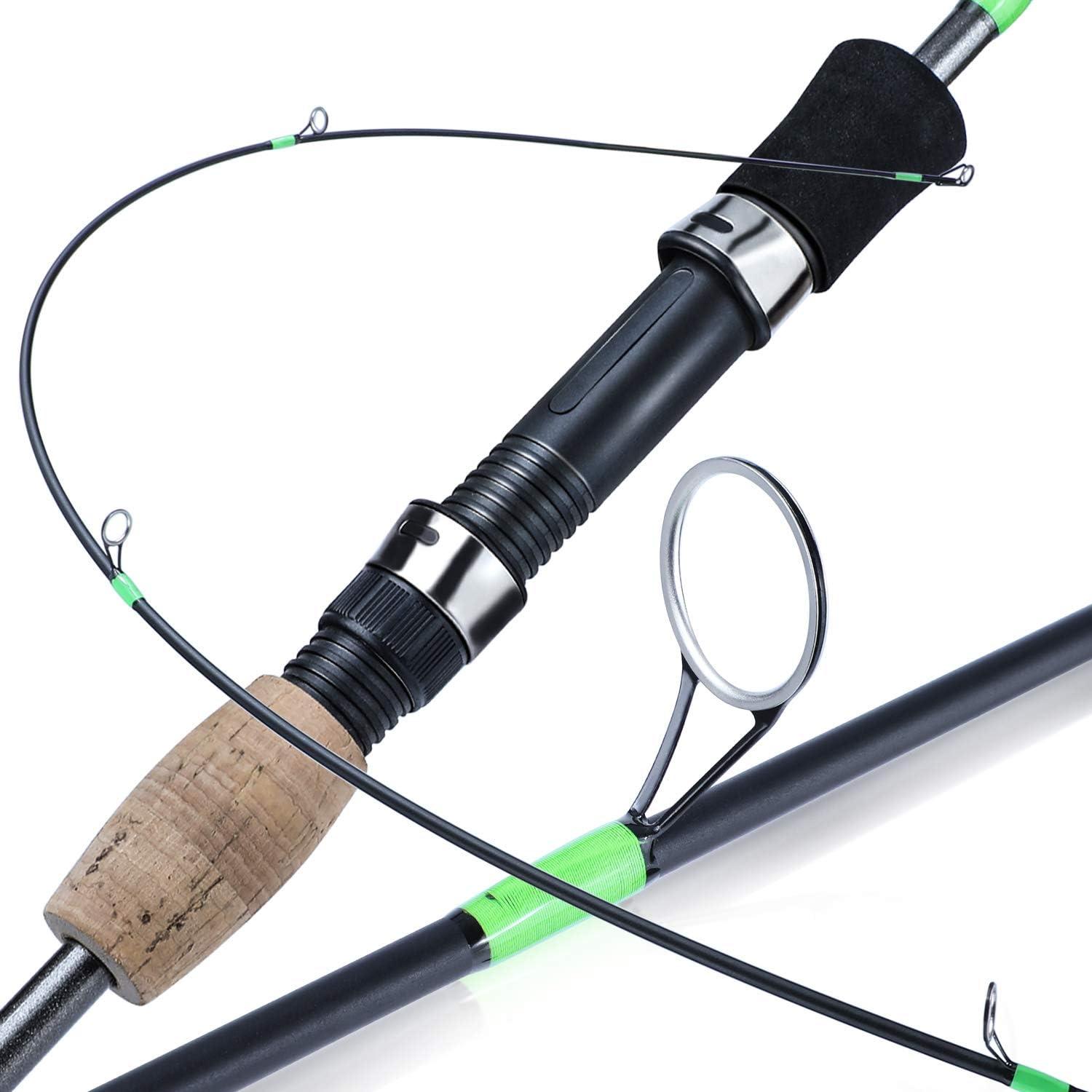 image:imageSougayilang Flexible Fishing Rods Spinning Rods amp Casting Rods Lightweight Trout Rods 2 Pieces Cork Handle Crappie FishingSPIN