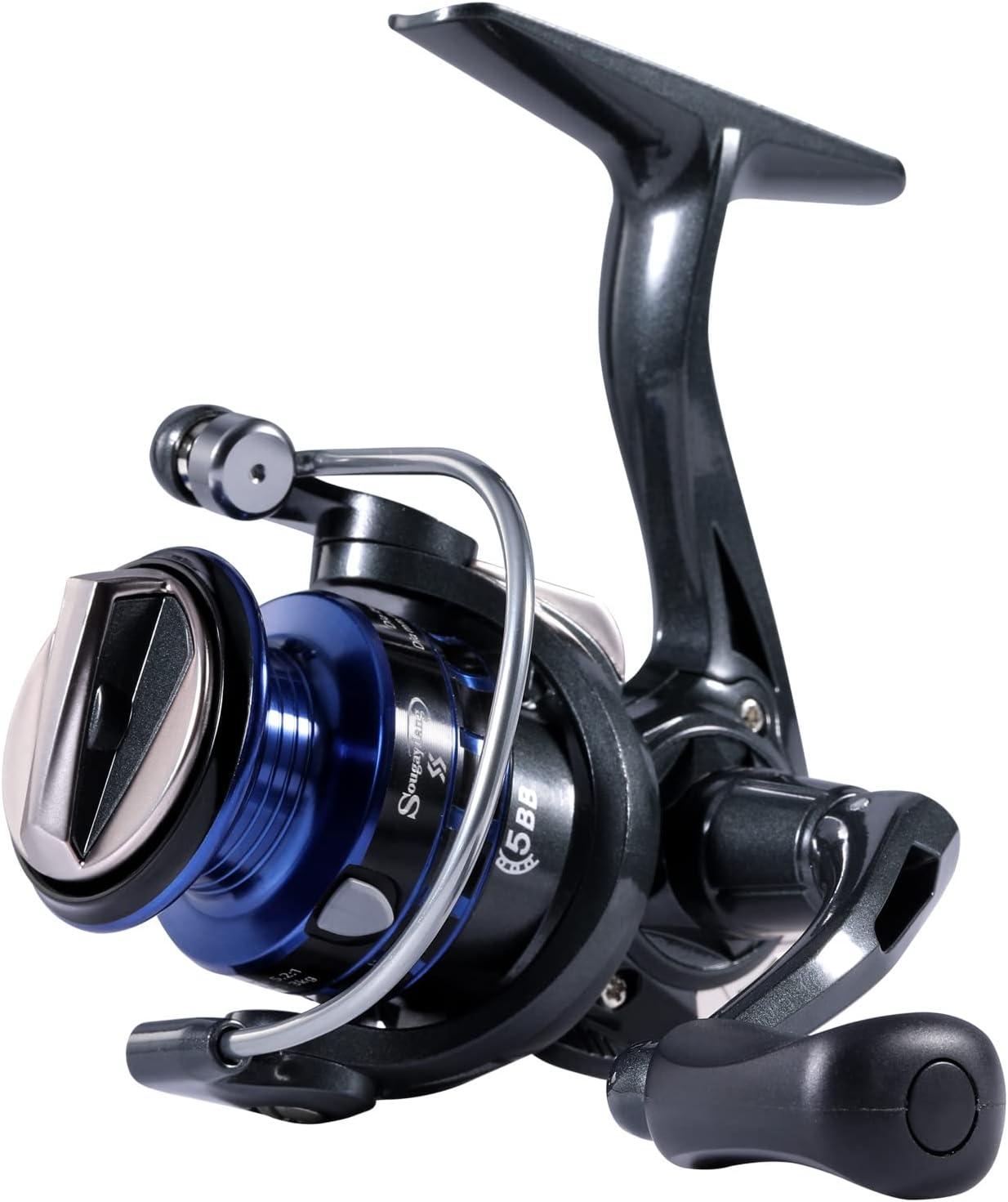 image:imageSougayilang Ice Fishing Rod and Reel Combo Ice Fishing Gear Complete Kit Include Ice Jig and Ice Fishing Accessories Spinning Ice Fishing Combos25 ML Ice Combo Only Fishing Rod and Reel