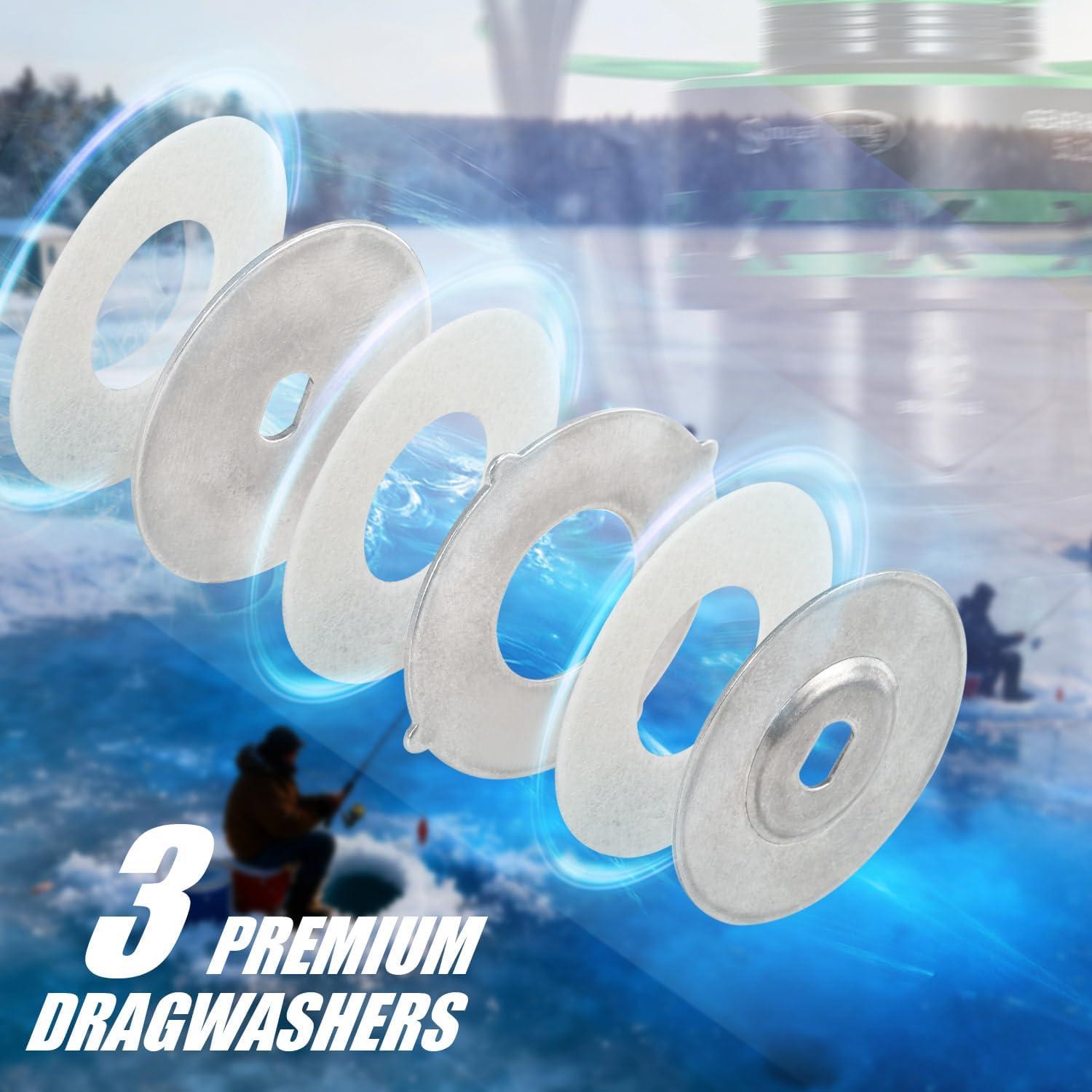 image:imageSougayilang Ice Fishing Rod and Reel Combo Ice Fishing Gear Complete Kit Include Ice Jig and Ice Fishing Accessories Spinning Ice Fishing Combos28 Ice Combo Fishing Rod and ReelXE