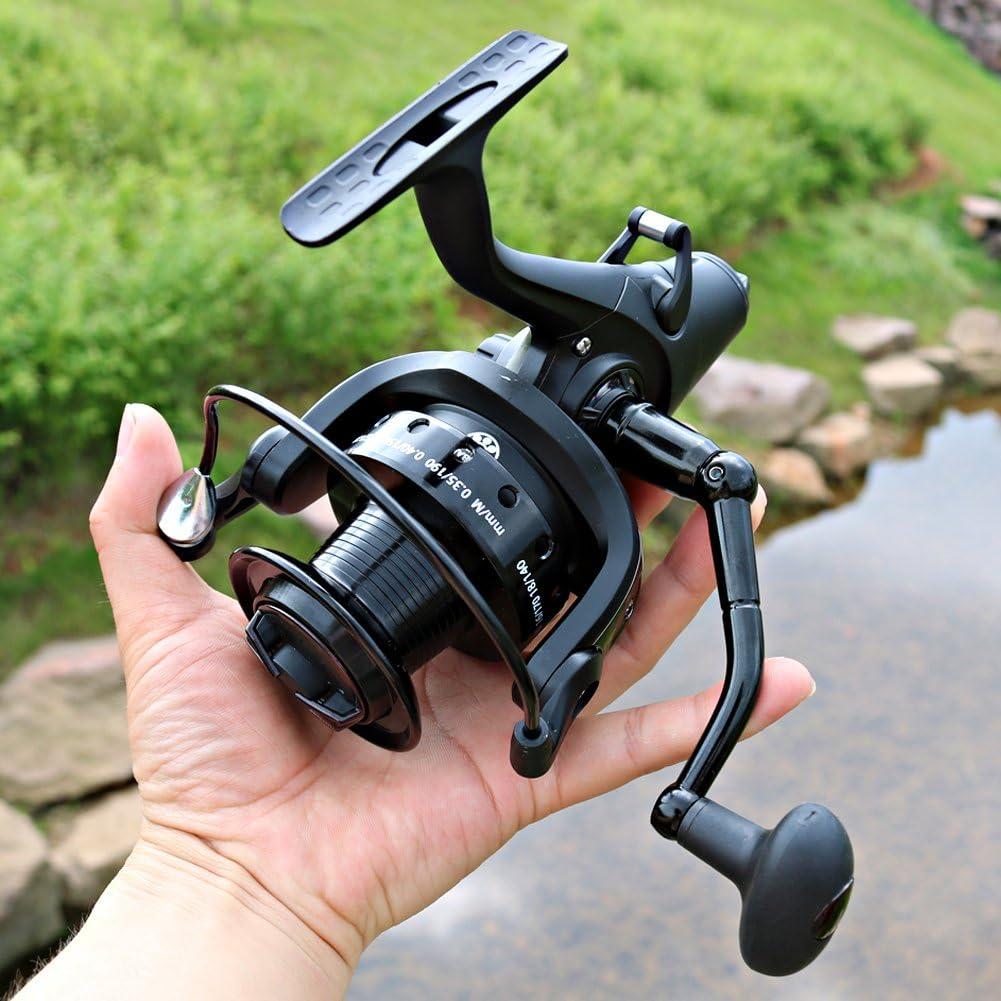 image:imageSougayilang Spinning Fishing Reel 121BB Metal Body Smooth Carp Spinning Reels for Saltwater Freshwater FishingBE6000