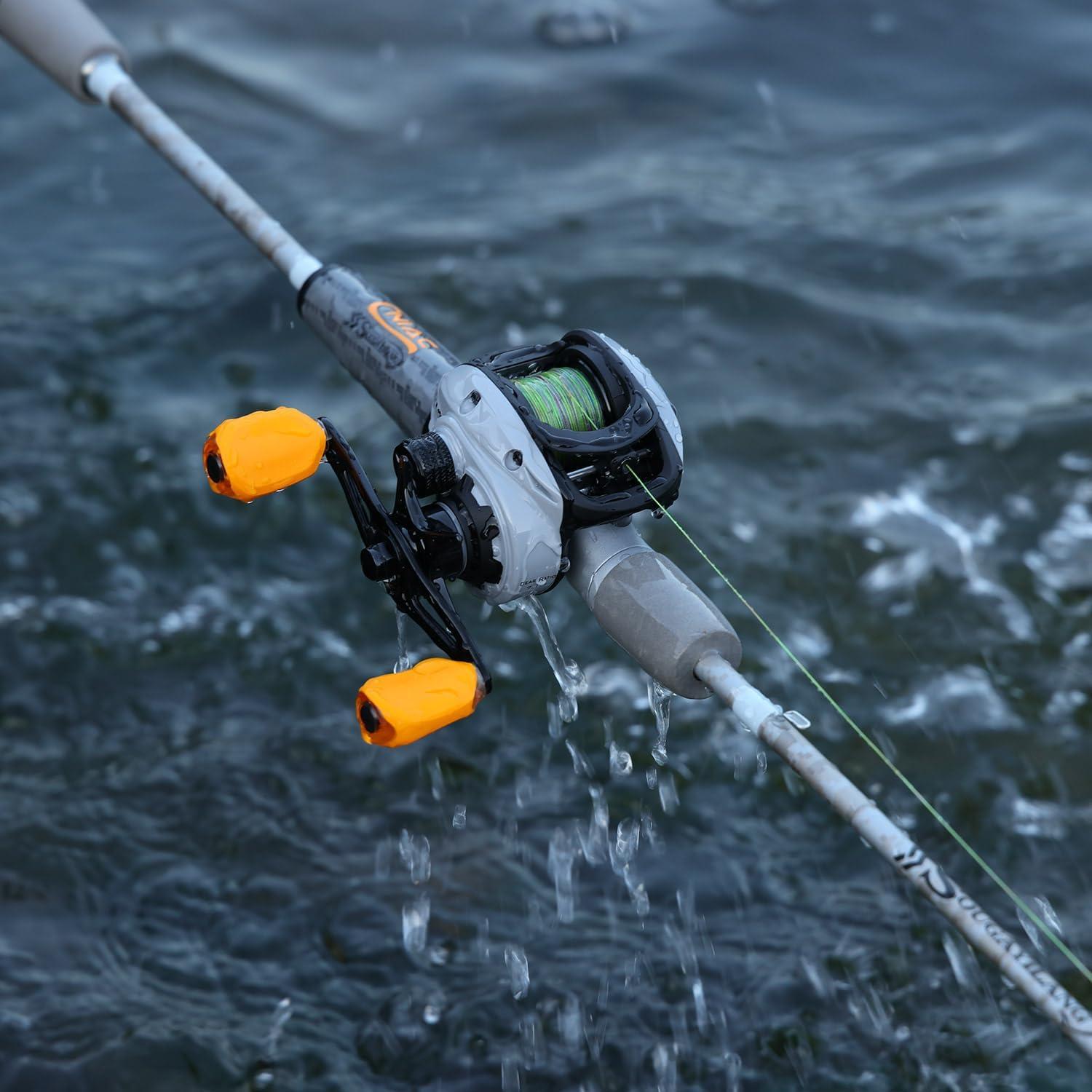 image:imageSougayilang Spinningamp Casting Fishing Rod Combos with Graphite 2Pc Blanks Fishing Reel for Bass FishingCasting with Right Handed