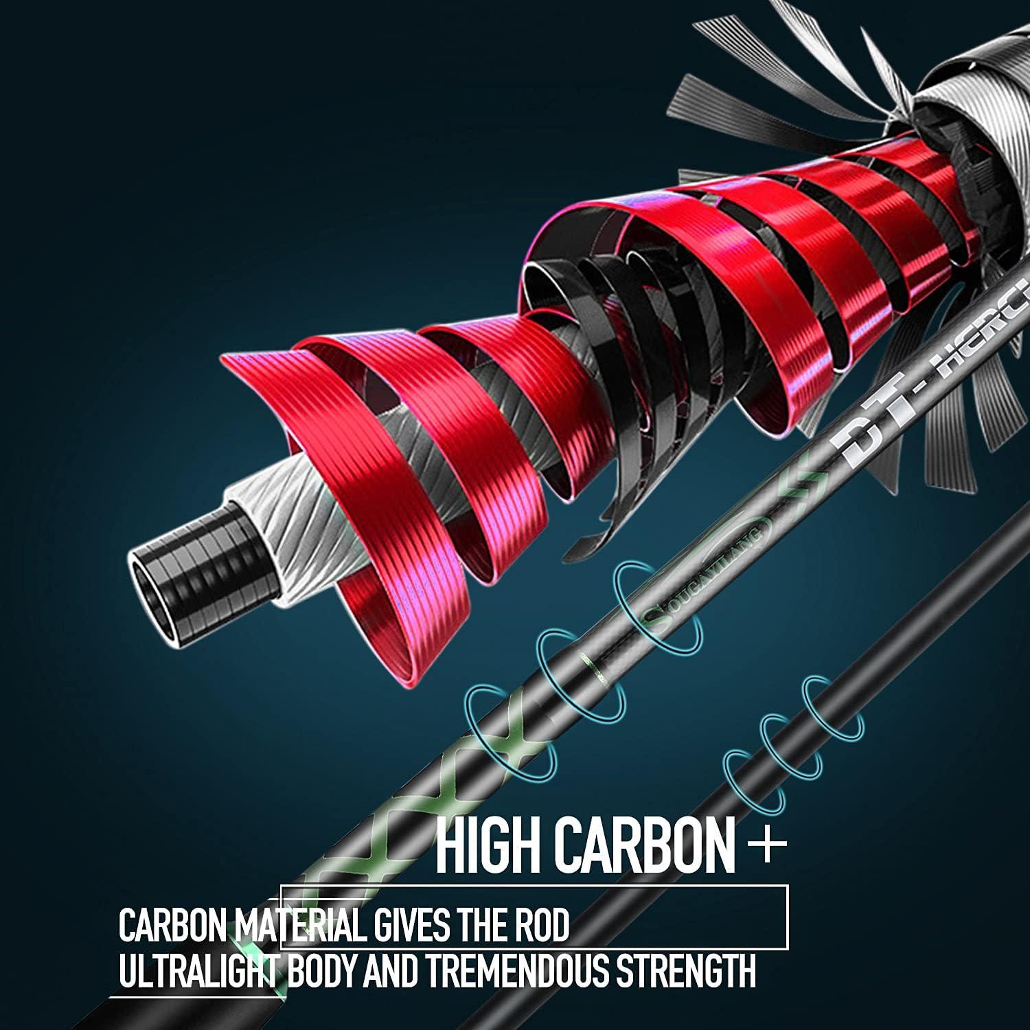 image:imageSougayilang Surf Spinning Fishing Rod Carbon Travel for Beach Saltwater 2 Pieces 9101112 Surf Rod90