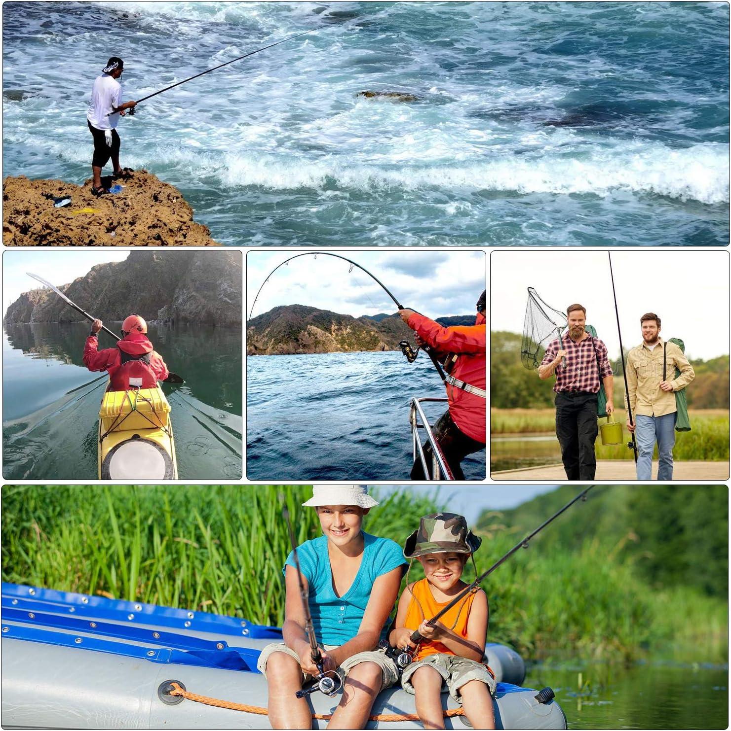 image:imageSougayilang Telescopic Fishing Rod Reel Combos with Carbon Fiber Fishing Pole Spinning Reels and Fishing AccessoriesOnly Fishing Rod and Reel