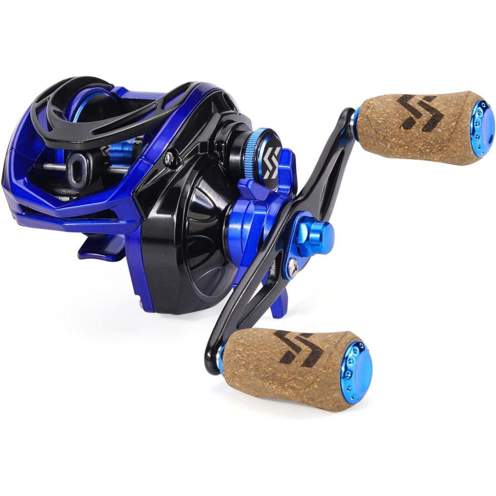 image:imageSougayilang Baitcasting Reel 701 Gear Ratio Super Smooth Power 9 1 Shielded Ball Bearings AntiCorrosion Baitcaster Reel Fishing ReelLeft Handed 731