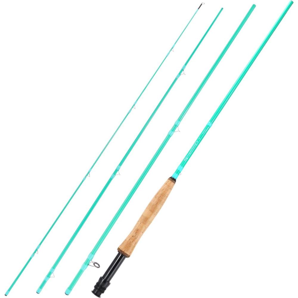 image:imageSougayilang Fly Fishing Rod HighPerformance IM8 Carbon Blank 9ft for 56wt and 78wt TravelFriendly DesignTurquoise9 5wt 4sec