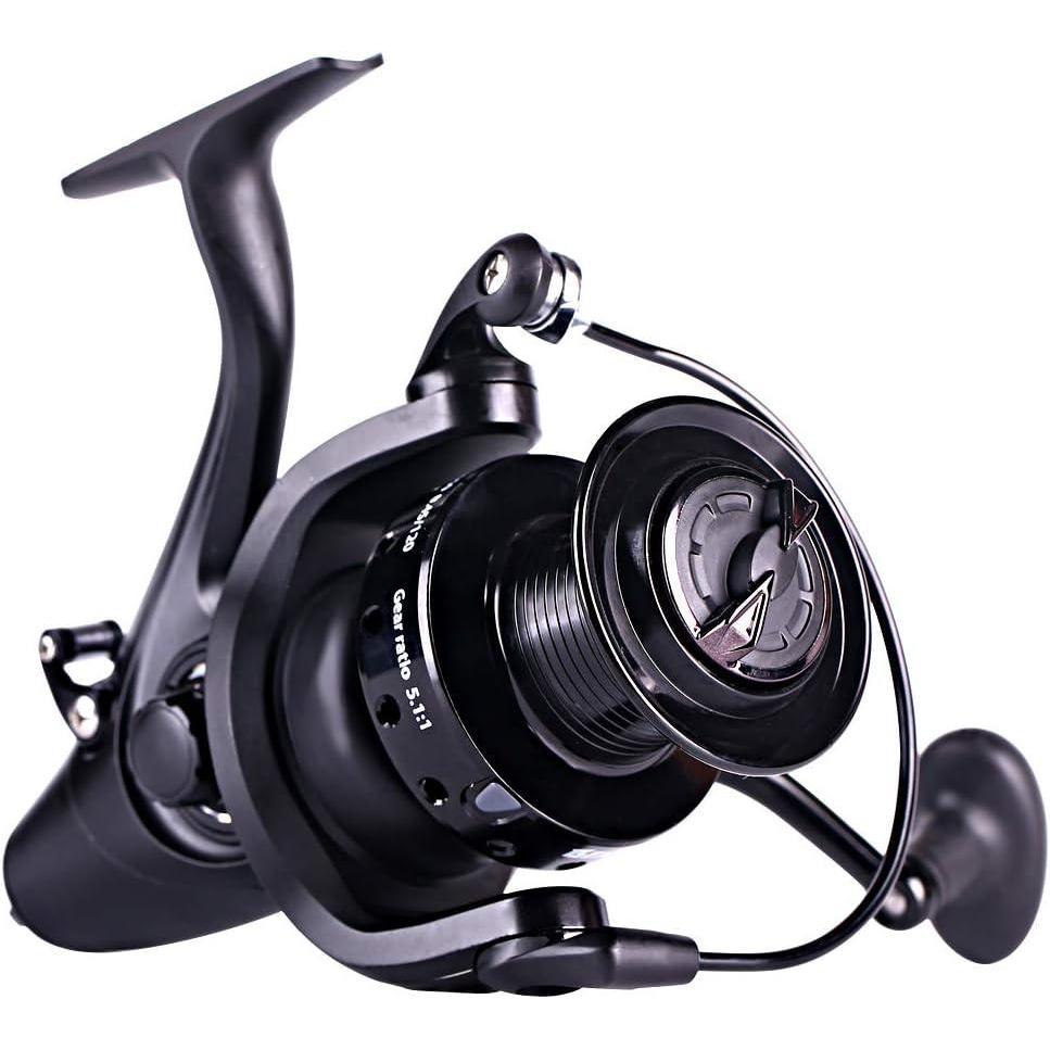 image:imageSougayilang Spinning Fishing Reel 121BB Metal Body Smooth Carp Spinning Reels for Saltwater Freshwater FishingBE5000