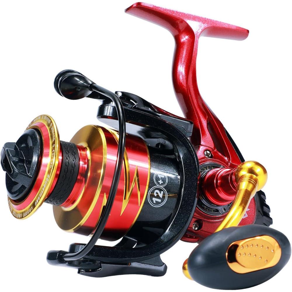 image:imageSougayilang Spinning Reel Lightweight Reels 121 Stainless BB Ultra Smooth Fishing Reel for FreshwaterLB