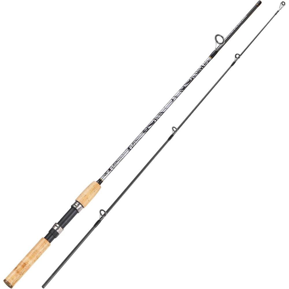 image:imageSougayilang Spinning amp Casting Rods Strong CarbonampGlass Composite Fishing Rod with Stainless Steel Line Guides for Bass Trout Panfish CatfishSpinning