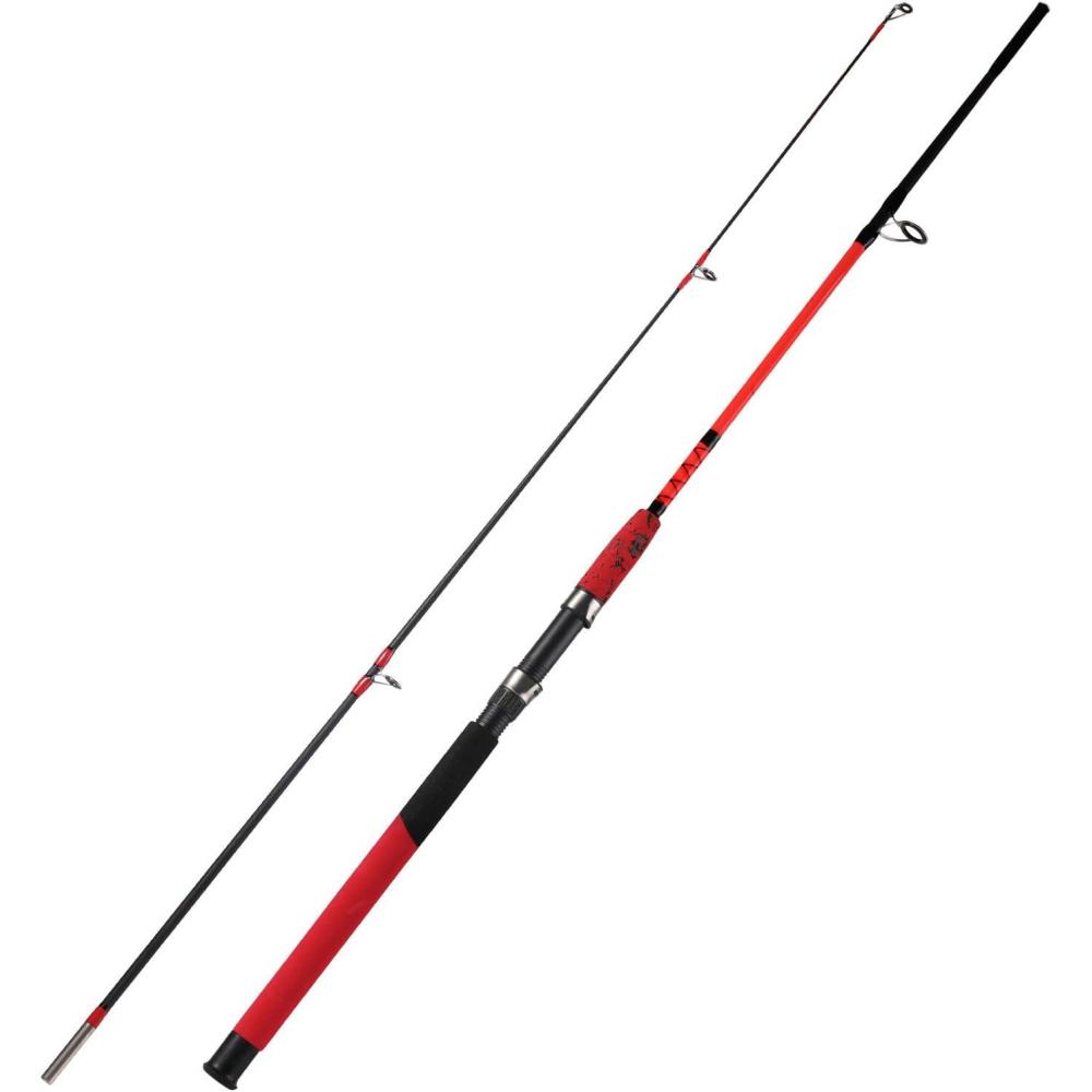 image:imageSougayilang Surf Glass Spinning Rods 2Pieces Saltwater Offshore Heavy Trolling Boat Fishing Rod Portable Travel Fishing Rod