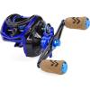 image:imageSougayilang Baitcasting Reel 701 Gear Ratio Super Smooth Power 9  1 Shielded Ball Bearings AntiCorrosion Baitcaster Reel Fishing ReelLeft Handed  731