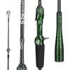 image:imageSougayilang Berdea L Fishing Rod 2Piece IM6 Carbon Fiber Strong Casting amp Spinning Rods for Bass Trout Walleye CatfishCasting