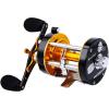image:imageSougayilang Fishing Reels Round Baitcasting Reel  Conventional Reel  Reinforced Metal Body and Supreme Star DragRight HandGoldenBlack