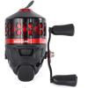 Black Red Spincast Reel