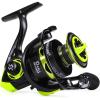image:imageSougayilang Spinning Fishing Reels Carbon Fiber 175LBs Max Drag521 Gear Ratio Ultra Smooth Powerful for Inshore Boat Rock Freshwater Saltwater Fishingyellow