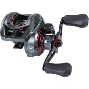 Sougayilang Baitcasting Fishing Reel, 8:1 High Speed Gear Ratio Super Smooth and Powerful Low Profile Baitcaster Reel with Maganic Brake System for Freshwater,Saltwater(Black-Left)