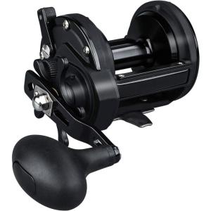 Sougayilang Conventional Reel Trolling Fishing Reel Powerful Drag Fishing Reel for Saltwater Big Game(Black-30)