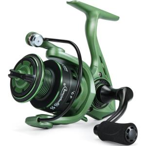 Sougayilang Fishing Reel, Ultralight Spinning Reels with Graphite Frame 5.2:1 High Speed for Saltwater or Freshwater Fishing(QL2000)