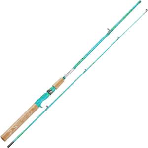 Sougayilang Fishing Rods Ultra Light Rods 2 Pieces Cork Handle Spinning &Baitcasting Rod for Trout Crappie -5’6″(Casting Rod)