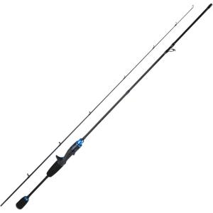 Sougayilang Fishing Rods Ultra-Sensitive Carbon Spinning Rods Blanks with Comfort EVA Grip Rod Handle 2 piecesTrout Rod(blue)