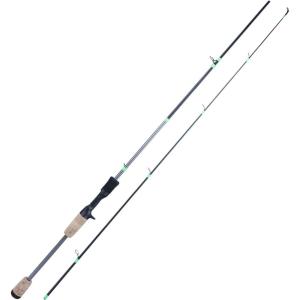 Sougayilang Flexible Fishing Rods, Spinning Rods & Casting Rods, Lightweight Trout Rods 2 Pieces Cork Handle Crappie Fishing(CAST)