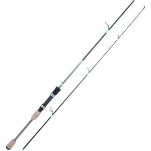 Sougayilang Flexible Fishing Rods, Spinning Rods & Casting Rods, Lightweight Trout Rods 2 Pieces Cork Handle Crappie Fishing(SPIN)