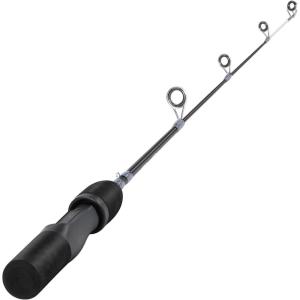 Sougayilang Ice Fishing Rod and Reel Set, Ice Fishing Includes Ice Jigs, Lures, and Essential Tackle,27″ Medium/Light Power Ice Spinning Rod,EVA Foam Grip Handle(B-ice fishing rod-66M)