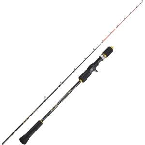 Sougayilang Slow Pitch Jigging Rod, 40 Ton Carbon Fiber Blank, 2-Piece Casting Rod for Snapper, Grouper ，Tuna，Hairtail and Spanish Mackerel(1.7m/5.6ft)