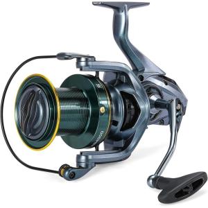 Sougayilang Surf Spinning Reel – Ultra Smooth Drag System for Big Game Saltwater Surf Fishing, Ideal High-Capacity for Freshwater Inshore and Offshore Fishing