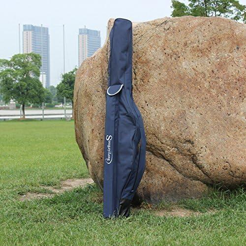 image:imageSougayilang Fishing Rod Case Organizer Pole Storage Bag Fishing Rod and Reel Carrier Organizer for TravelBlueLength 170cm67in
