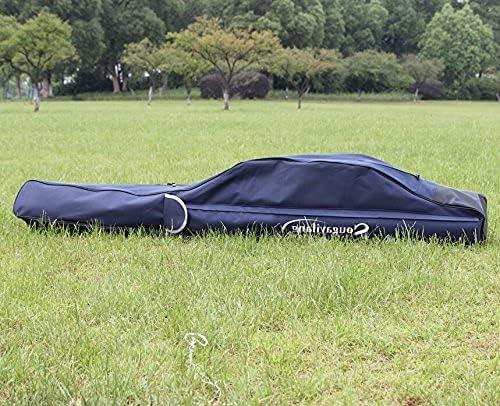 image:imageSougayilang Fishing Rod Case Organizer Pole Storage Bag Fishing Rod and Reel Carrier Organizer for TravelBlueLength 170cm67in