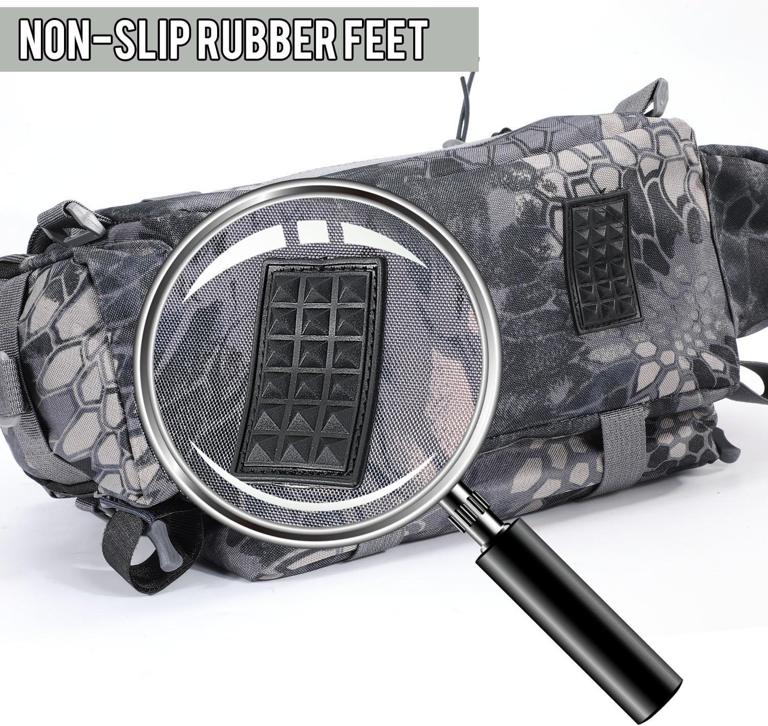 image:imageSougayilang Fishing Tackle Bags with 3600 Tackle Tray Fishing Tackle Storage Bags for Saltwater or Freshwater Fishing Gear Padded Shoulder Strap Tackle Box Bag Fishing BagGreyGrey without a 3600 Tackle Tray