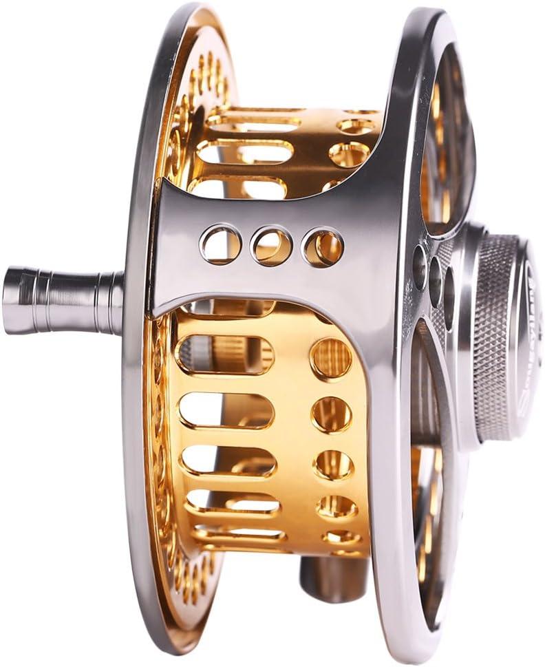 image:imageSougayilang Fly Fishing Reel Large Arbor 21 BB with CNCmachined Aluminum Alloy Body and Spool in Fly Reel56 Reel