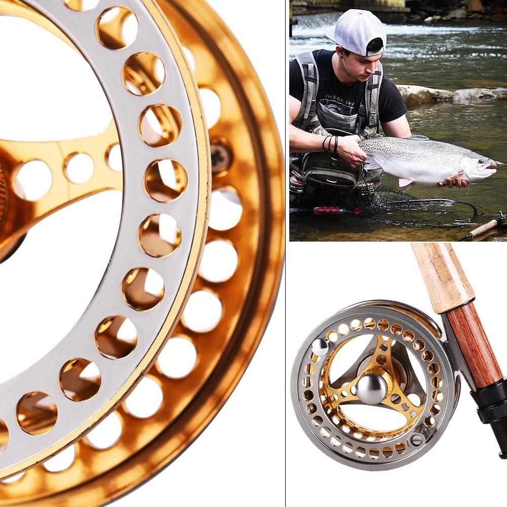 image:imageSougayilang Fly Fishing Reel Large Arbor 21 BB with CNCmachined Aluminum Alloy Body and Spool in Fly Reel56 Reel