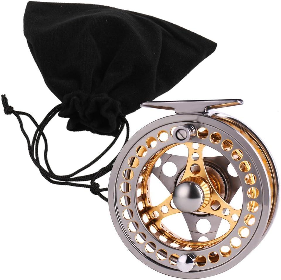 image:imageSougayilang Fly Fishing Reel Large Arbor 21 BB with CNCmachined Aluminum Alloy Body and Spool in Fly Reel56 Reel