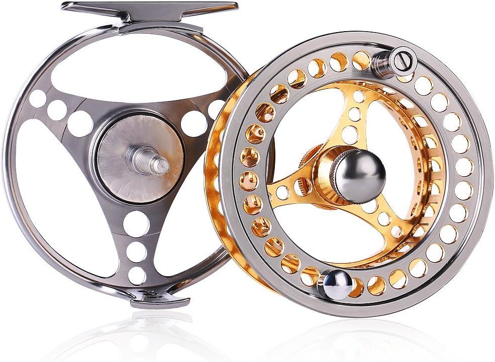 image:imageSougayilang Fly Fishing Reel Large Arbor 21 BB with CNCmachined Aluminum Alloy Body and Spool in Fly Reel56 Reel