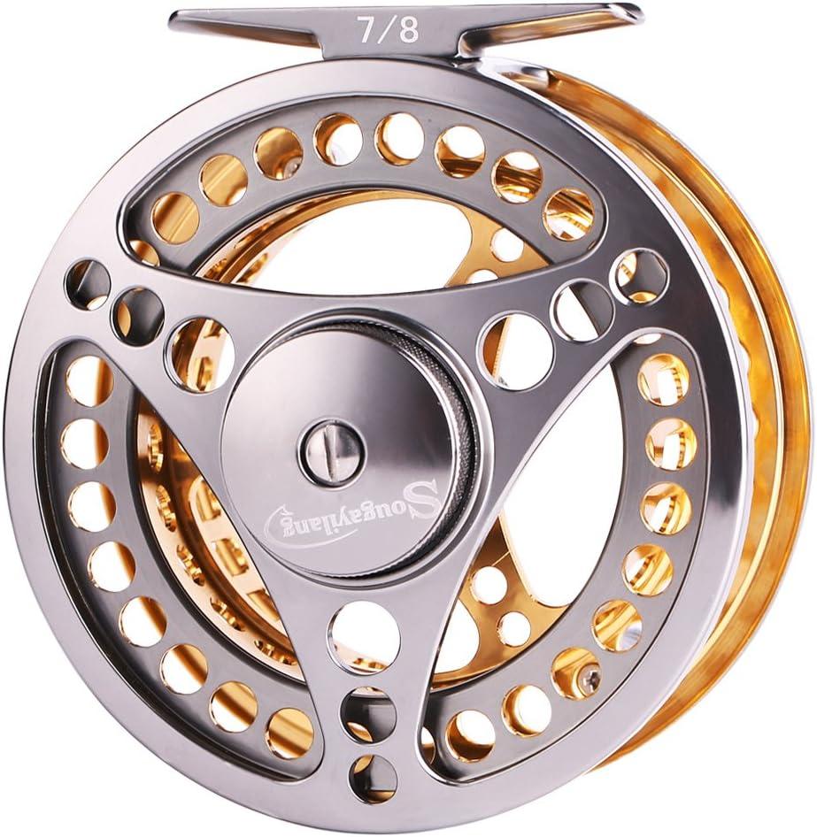 image:imageSougayilang Fly Fishing Rod Reel Combos with Lightweight Portable Fly Rod and CNCmachined Aluminum Alloy Fly ReelFly Fishing Complete Starter PackageFly Fishing Full Kit 56