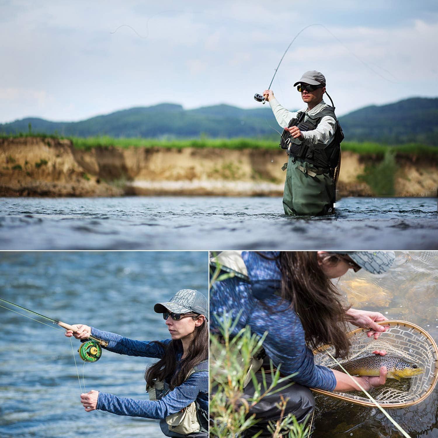 image:imageSougayilang Fly Fishing Rod Reel Combos with Lightweight Portable Fly Rod and CNCmachined Aluminum Alloy Fly ReelFly Fishing Complete Starter PackageFly Fishing Full Kit 56Green