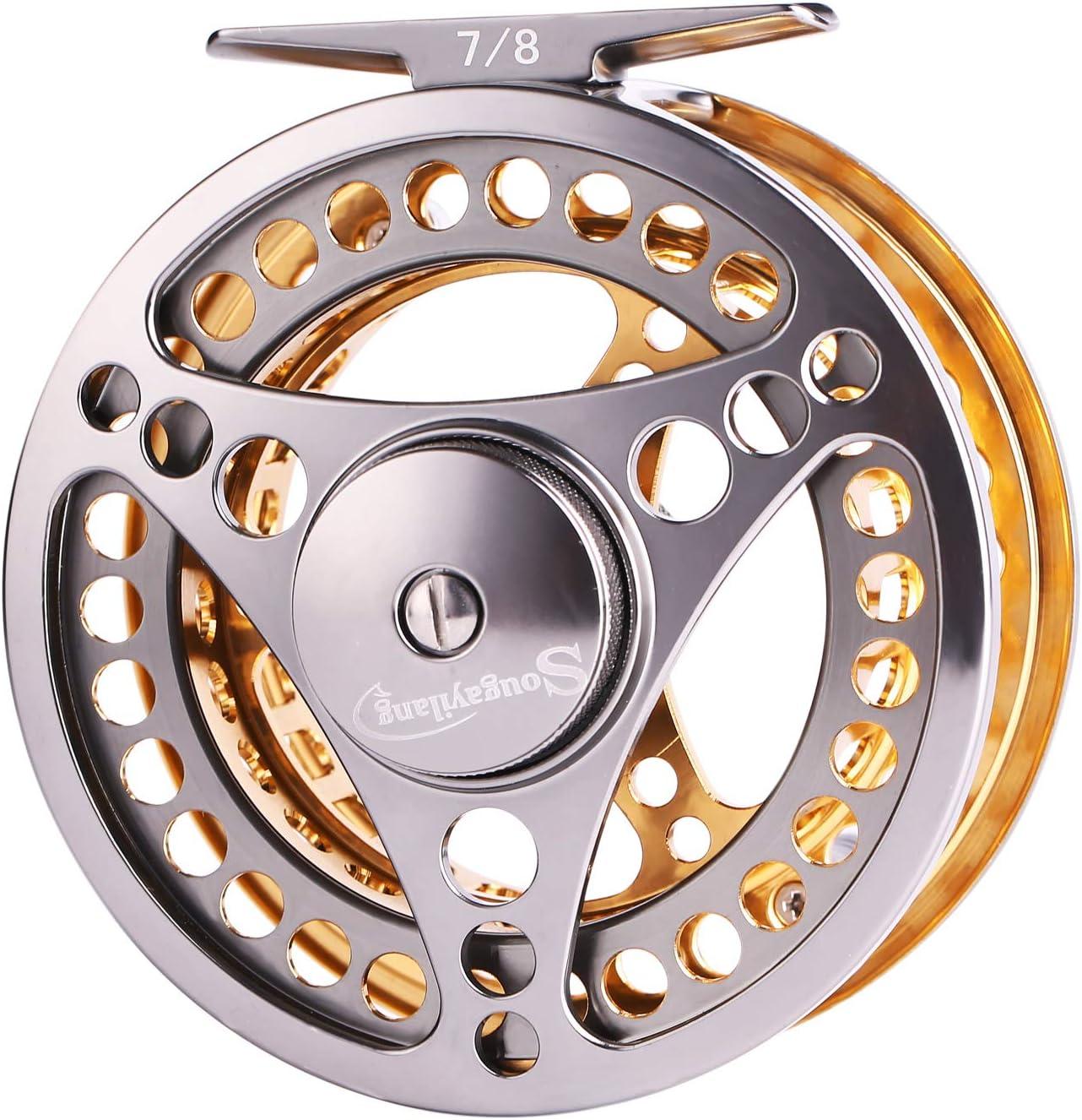 image:imageSougayilang Fly Fishing Rod Reel Combos with Lightweight Portable Fly Rod and CNCmachined Aluminum Alloy Fly ReelFly Fishing Complete Starter PackageFly Fishing Full Kit 78